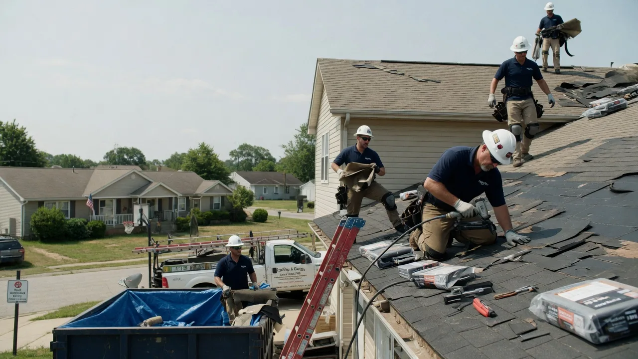 Roof Replacement in Dahinda, IL near me